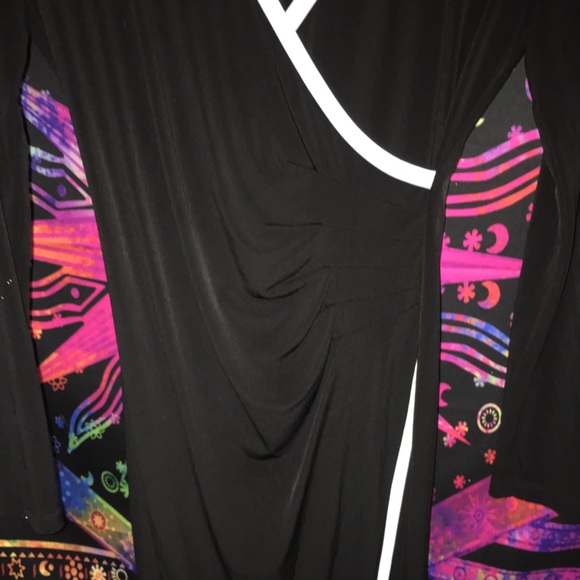 Calvin Klein black and white dress - Picture 4 of 4